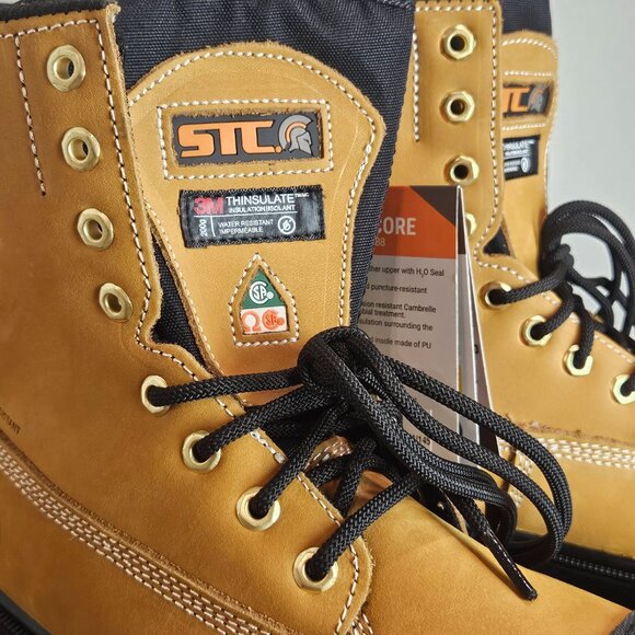 Men's STC Hardcore Waterproof Safety Work Boots - Picture 4 of 4